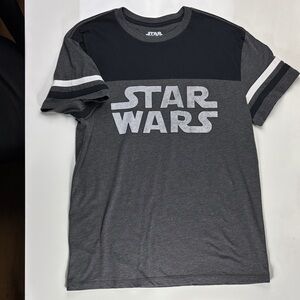 Star Wars Black and Gray Short Sleeve Tee